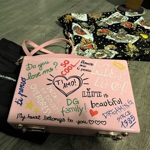 Dolce & Gabbana Pink Graffiti Bag